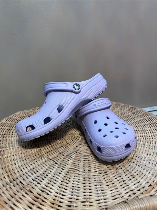 CROCS Shoes - Lavender Crocs - Comfort Slip-On Shoe